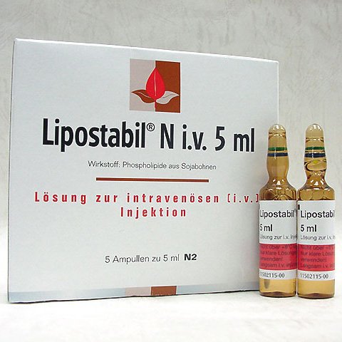 Lipostabil o Fosfatidilcolina sodio deoxicolato
